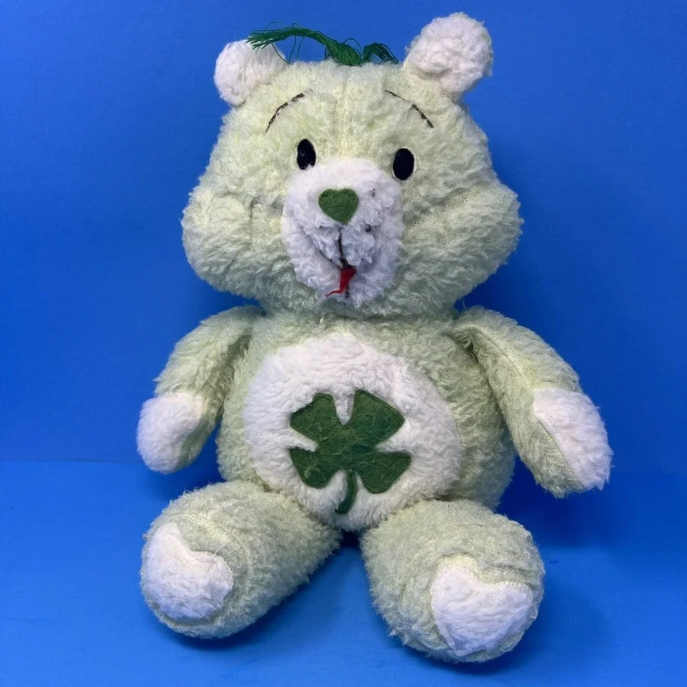 Green Teddy Bear GOOD LUCK 16